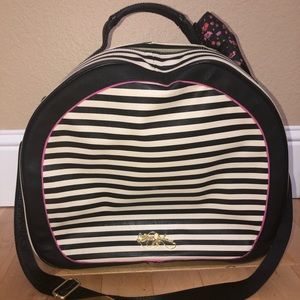 Betsey Johnson weekender bag